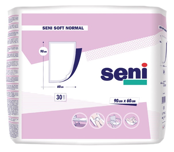 Впитывающие пеленки Seni Soft Normal (90*60) 30шт от магазина www.vezetmame.ru