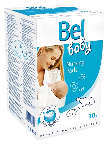 Вкладыши в бюстгалтер Bel Baby Nursing Pads (30шт) от магазина www.vezetmame.ru