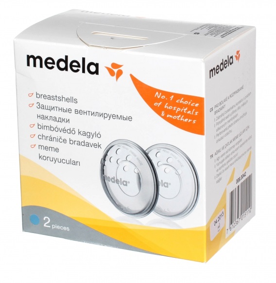 Защитная вентилируемая накладка на грудь Medela 2шт от магазина www.vezetmame.ru